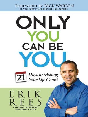 cover image of Only You Can Be You